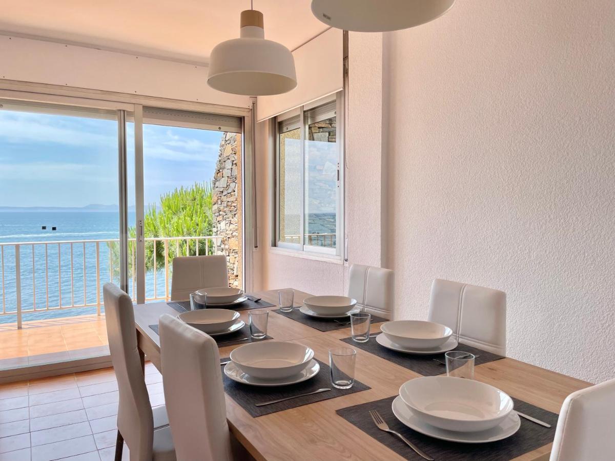 Luminoso Apartamento Frente Al Mar Con Piscina Росес Екстер'єр фото