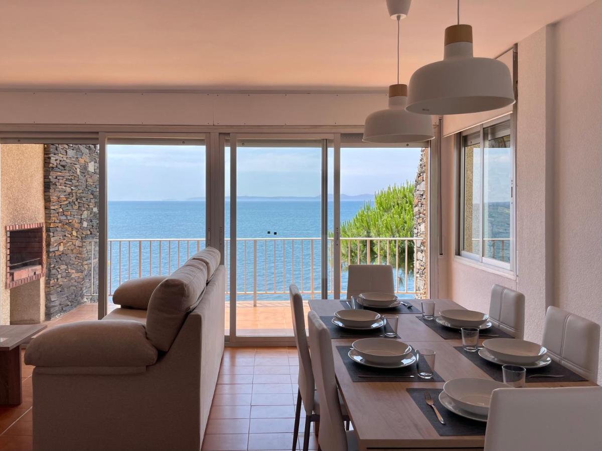 Luminoso Apartamento Frente Al Mar Con Piscina Росес Екстер'єр фото